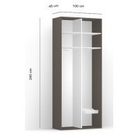 DULAP LEX 100-240-45 D GRI/DAST/R/O